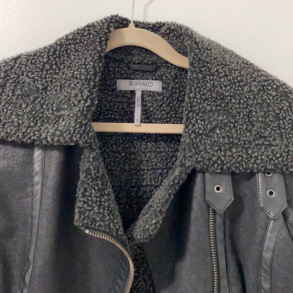 Buffalo David Bitton Charcoal Black Jacket - Picture 2 of 5